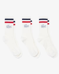 Lot de 3 paires de chaussettes c&ocirc;tel&eacute;es