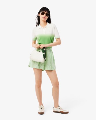 Polo classic fit maille effet dégradé