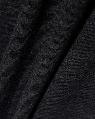 Polo manches longues laine regular fit