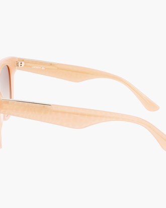 Lunettes Croco Skin ovales ac&eacute;tate