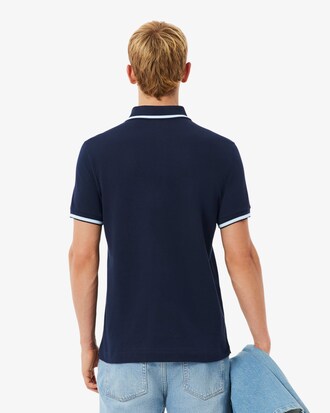 Polo L.12.12 regular fit liserés