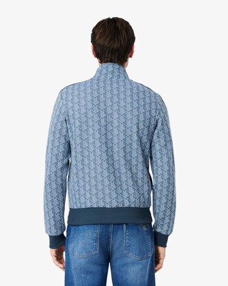Veste de survêtement zippée Paris jacquard