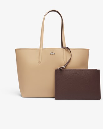 Sac cabas Anna réversible avec pochette