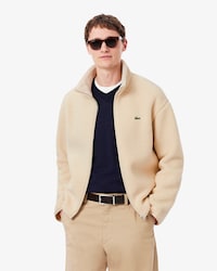 Veste sherpa col montant