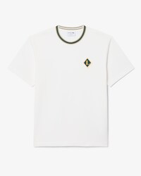 T-shirt fabriqu&eacute; en France rayures badge