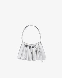 Petit sac Lenglen D&eacute;fil&eacute; miroir en cuir