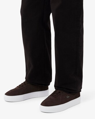 Sneakers Court Set homme en su&egrave;de