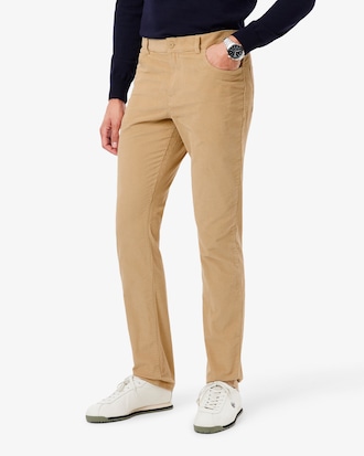 Pantalon velours c&ocirc;tel&eacute; slim fit