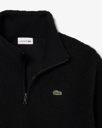 Veste sherpa col montant