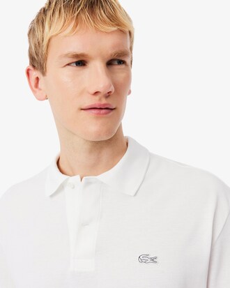 Polo loose fit Piqu&eacute; &eacute;pais