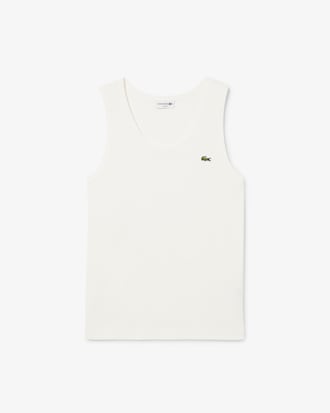Débardeur slim fit coton côtelé