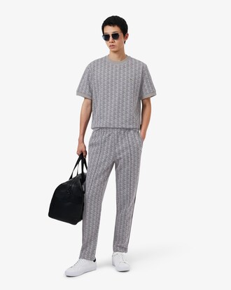 T-shirt jacquard monogramme