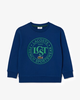 Sweatshirt col rond imprimé