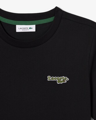 T-shirt coton avec badge