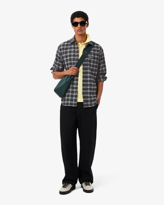 Chemise flanelle &agrave; carreaux regular fit
