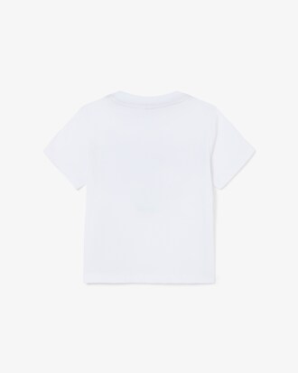T-shirt coton imprimé monogramme