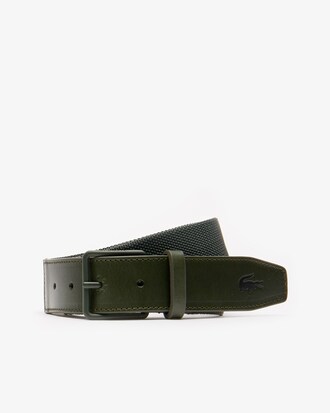 Ceinture sangle et cuir boucle ardillon