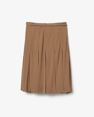 Jupe plissée fluide Défilé