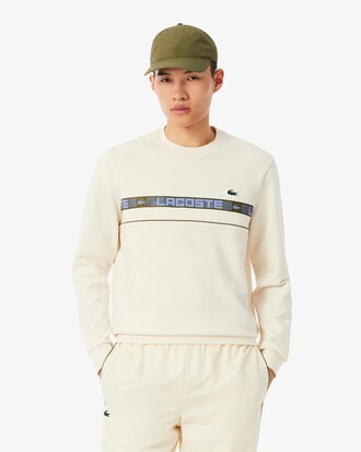 Sweatshirt Tennis bande griff&eacute;e