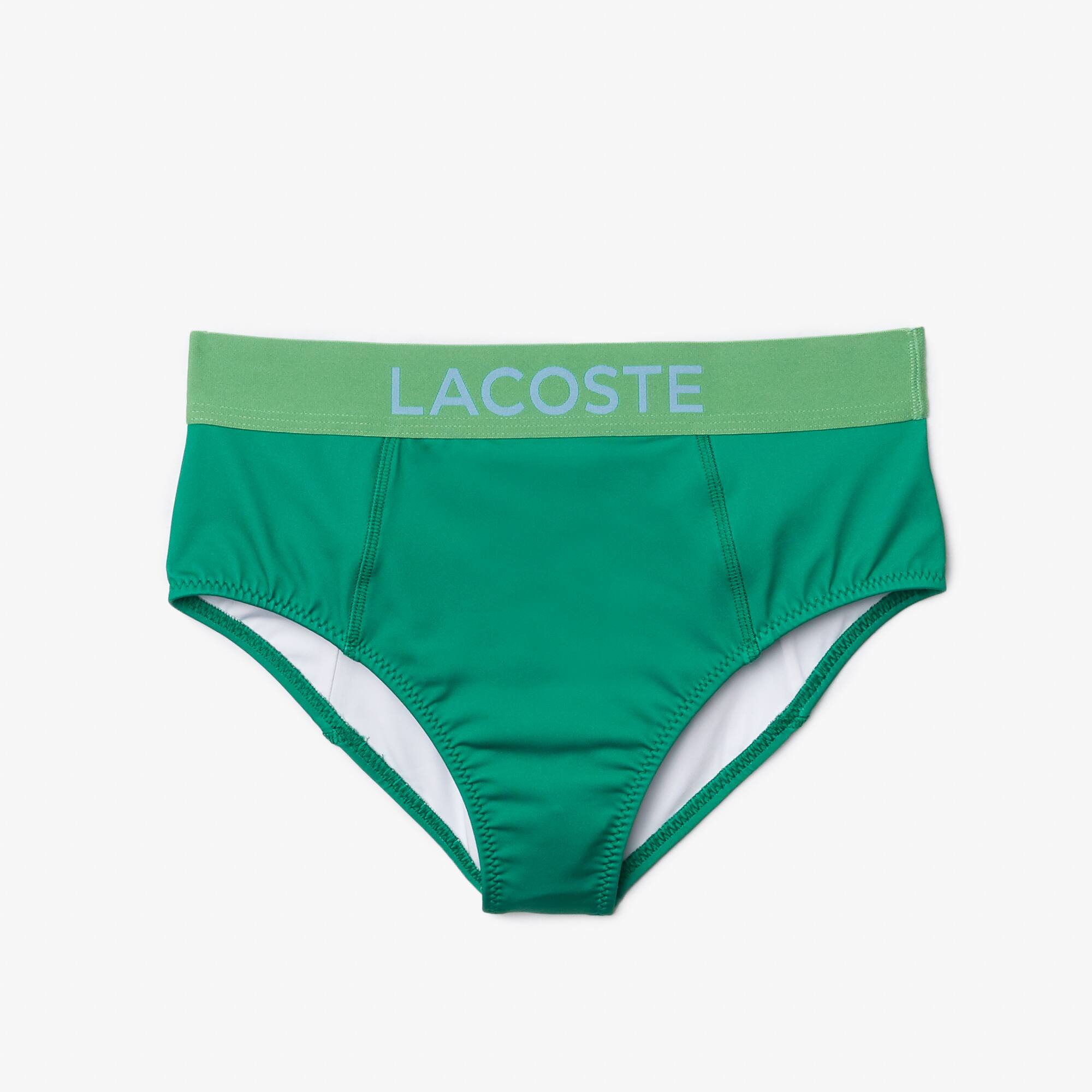 slip de bain lacoste