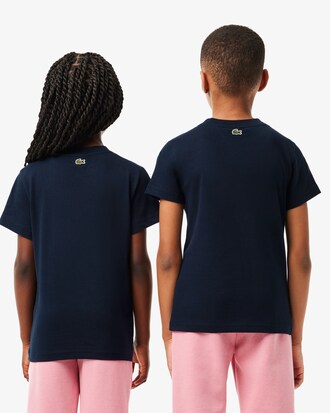 T-shirt coton imprimé signature