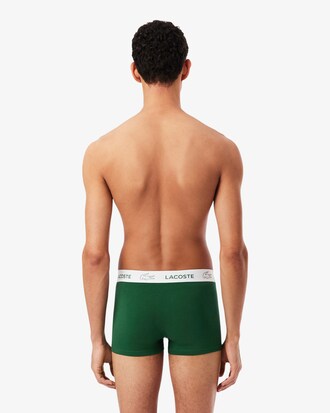 Lot de 3 boxers courts coton stretch