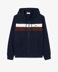 Sweatshirt &agrave; capuche zipp&eacute; color-block