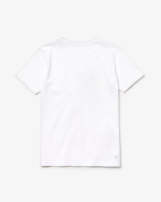 T-shirt Garçon Tennis Lacoste SPORT ultra-dry avec marquage