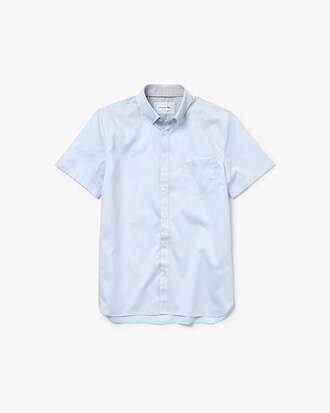 Chemise manches courtes regular fit en coton