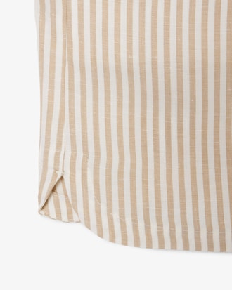 Short oversize lin m&eacute;lang&eacute;