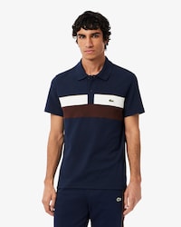 Polo regular fit Petit Piqu&eacute; color-block