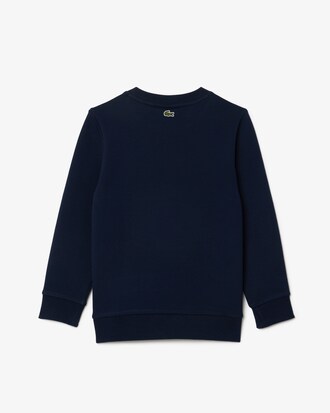 Sweatshirt molleton imprimé signature