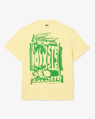 T-shirt jersey de coton graphique