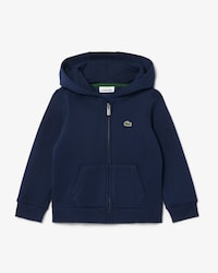 Sweatshirt zippé à capuche mixte molleton