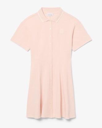Robe &eacute;vas&eacute;e Petit Piqu&eacute; badge