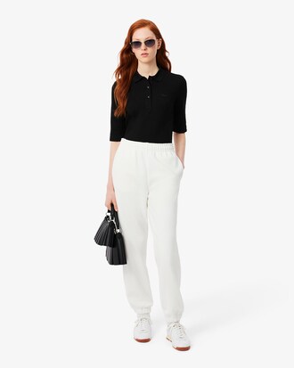 Polo L.12.D slim fit manches trois-quarts