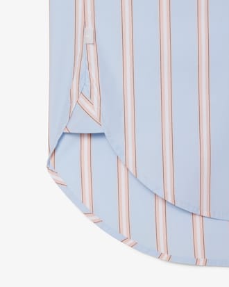 Chemise oversize popeline de coton