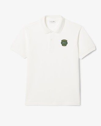 Polo classic fit en Petit Piqué avec badge
