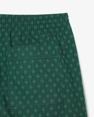 Short popeline imprimé Défilé
