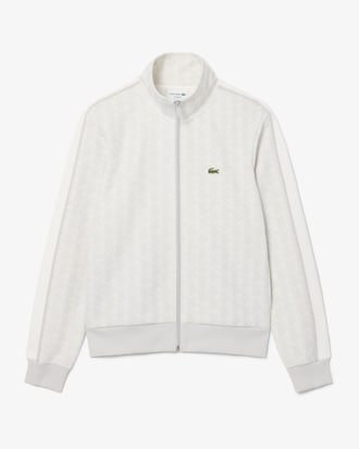 Veste de surv&ecirc;tement zipp&eacute;e Paris jacquard