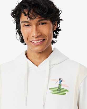Sweatshirt &agrave; capuche Golf imprim&eacute;