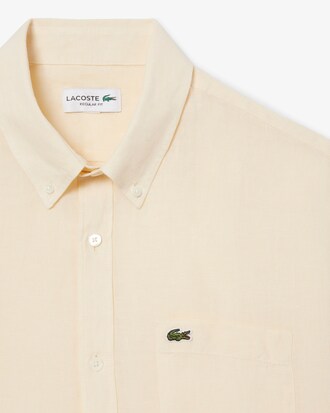 Chemise regular fit en lin