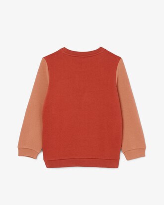 Sweatshirt molleton color-block