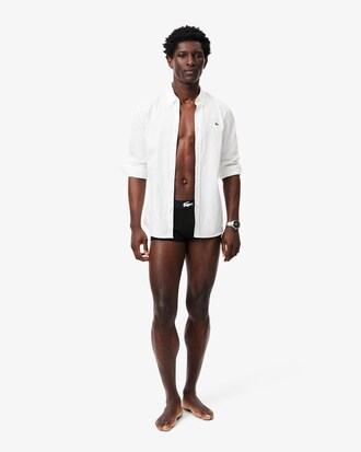 Lot de 3 boxers courts coton stretch