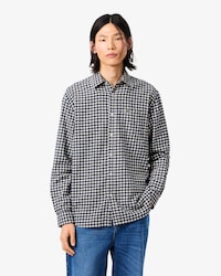 Chemise flanelle &agrave; carreaux regular fit