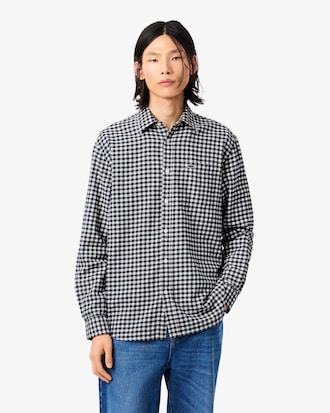 Chemise flanelle &agrave; carreaux regular fit