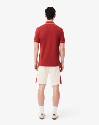 Short molleton de coton color-block