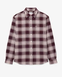 Chemise flanelle &agrave; carreaux regular fit