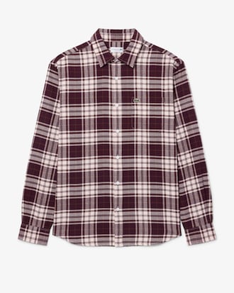 Chemise flanelle &agrave; carreaux regular fit