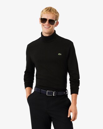 T-shirt manches longues col roulé